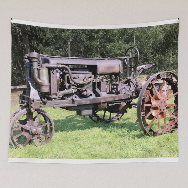 Item preview, Rusty 1930 IHC McCormick-Deering Farmall Regular Tractor from 1930 designed and sold by Peter Kraaibeek Art Gallery.