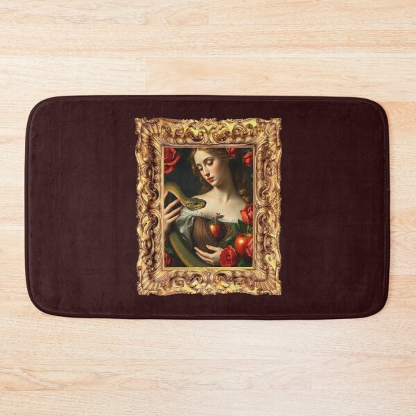 Item preview, Mary Magdalene and Serpent Gold Gilt Frame designed and sold by Tau Tia L Douglass.