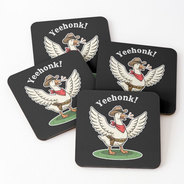 Item preview, Yeehonk Cowboy Goose Funny Western Animal  designed and sold by The Junto Shop.