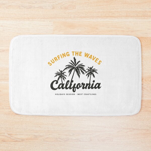 Item preview, California – Surfing the Waves Minimalist Palm designed and sold by PhilllandArt.