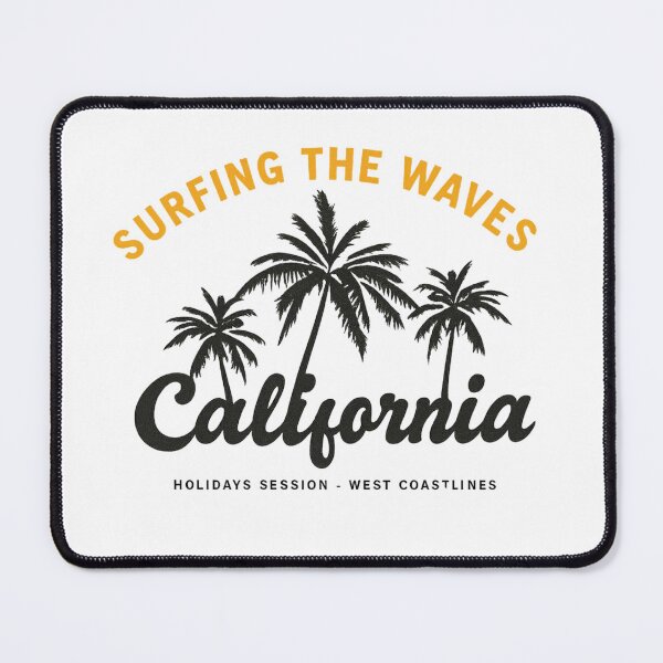Item preview, California – Surfing the Waves Minimalist Palm designed and sold by PhilllandArt.