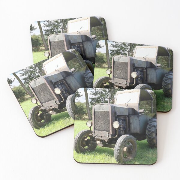 Item preview, Vintage 1939 Orenstein Koppel Diesel Tractor - Rustic Agricultural Machinery designed and sold by Peter Kraaibeek | Generative Designs and Car Art.