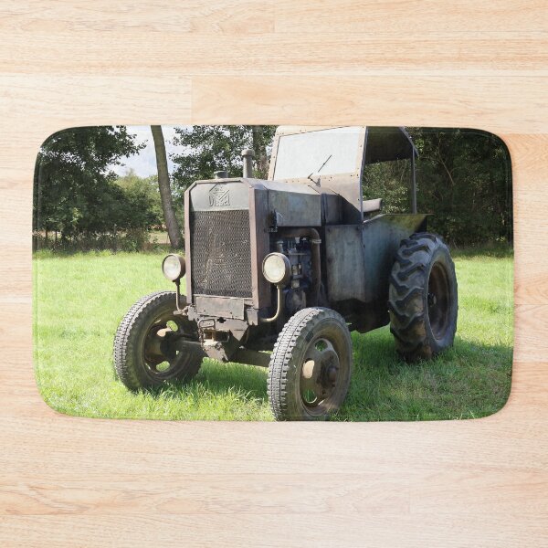 Item preview, Vintage 1939 Orenstein Koppel Diesel Tractor - Rustic Agricultural Machinery designed and sold by Peter Kraaibeek | Generative Designs and Car Art.