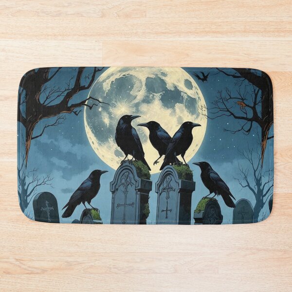 Item preview, Crow Choir – Cottagecore Graveyard Halloween designed and sold by Deezyned.