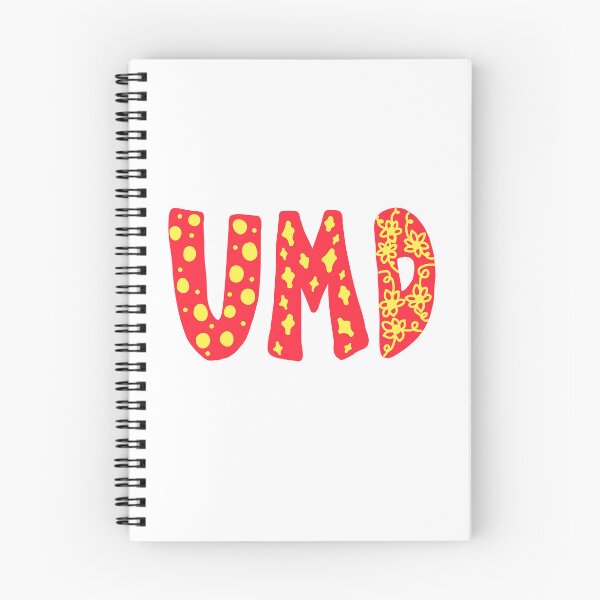 Item preview, UMD doodle design designed and sold by goodvibstickers.