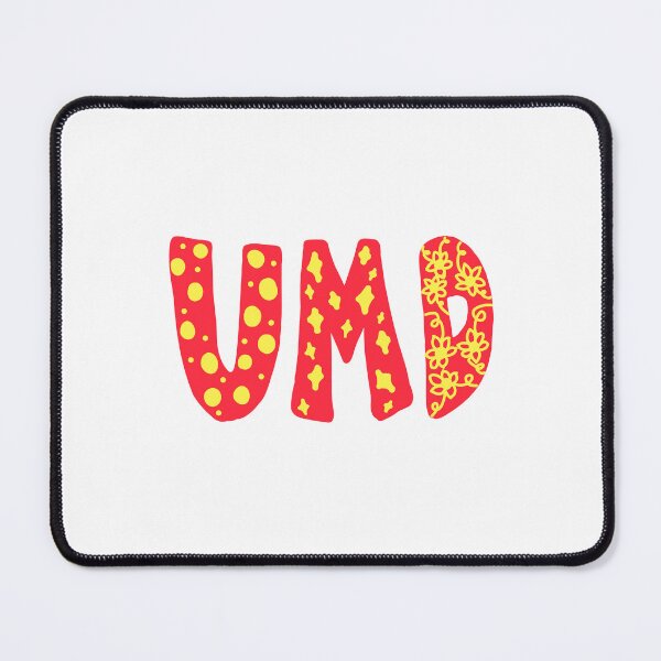 Item preview, UMD doodle design designed and sold by goodvibstickers.