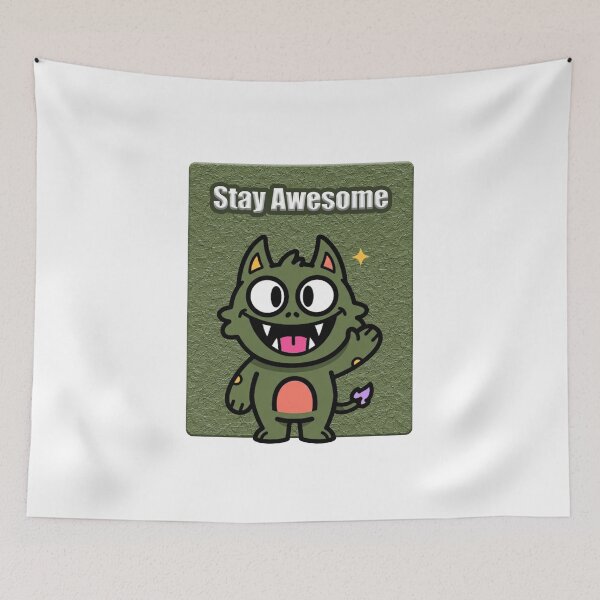 Item preview, POKI – Stay Awesome designed and sold by Meemaart.