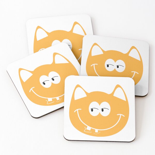 Item preview, “Funny Cute Cat Face – Cartoon Meme Cat Smile by HeyUddy” designed and sold by Heyuddy!.