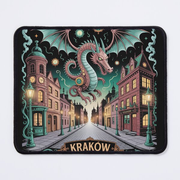 Item preview, А surreal cityscape of Krakow. designed and sold by Lilashakti ⭐️ ⭐️ ⭐️ ⭐️ ⭐️.