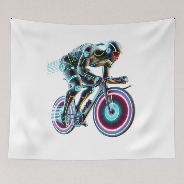 Item preview, “Neon Velocity – The Futuristic Racer” designed and sold by MK-WOOD.