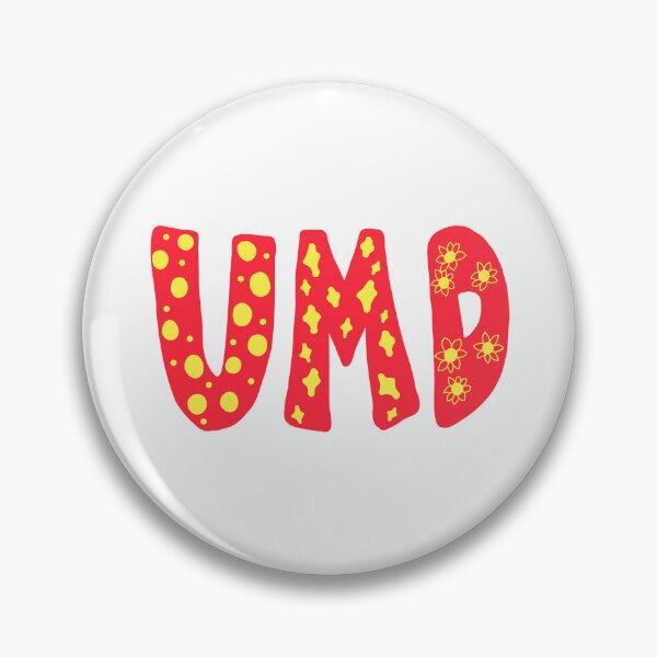 Item preview, UMD funky doodle design designed and sold by goodvibstickers.