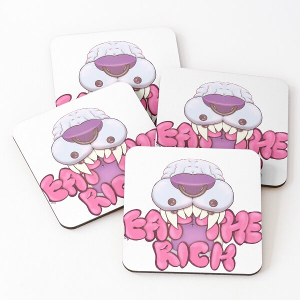 Item preview, EAT THE RICH designed and sold by D0GMANIA.