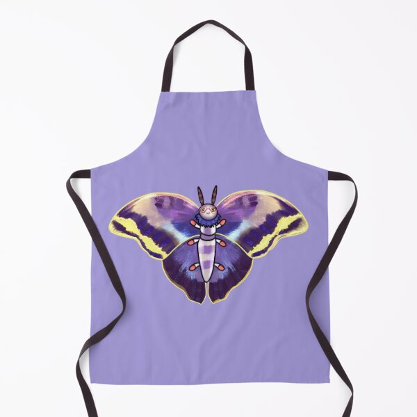 Item preview, Cute Moth with Heart Glasses – Whimsical Magical Insect Illustration designed and sold by Ladytaleart.