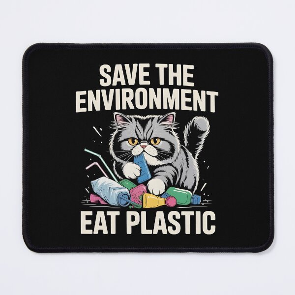 Item preview, Save The Environment Eat Plastic designed and sold by Redgiant87x.