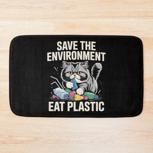 Item preview, Save The Environment Eat Plastic designed and sold by Redgiant87x.