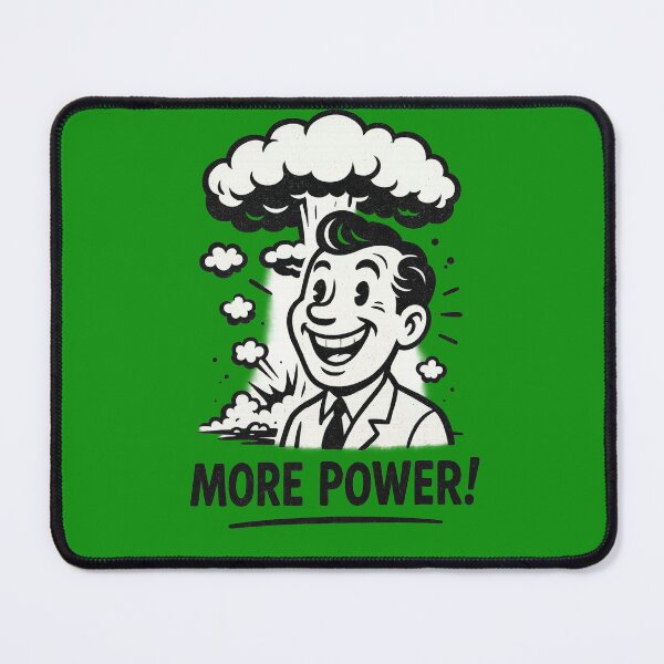 Item preview, Retro Atomic Cartoon Explosion More Power designed and sold by ArtComixHaven.