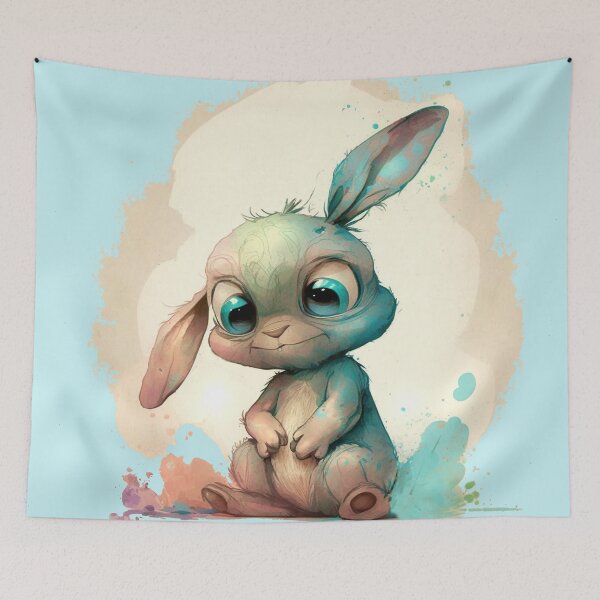 Item preview, WATERCOLOR - EASTER RABBIT - Art Styles  designed and sold by CleverCulture.