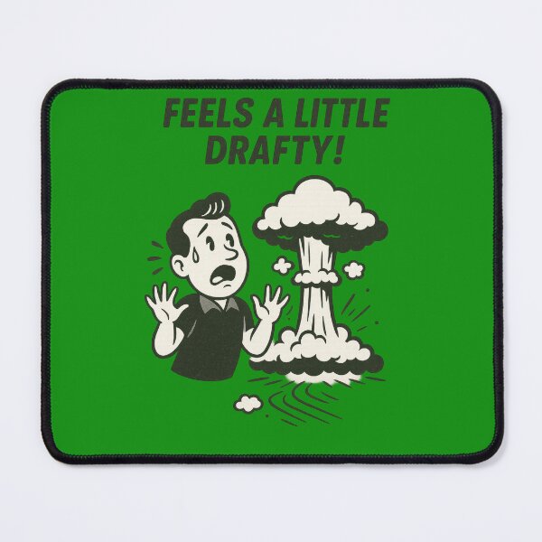 Item preview, Feels A Little Drafty designed and sold by ArtComixHaven.