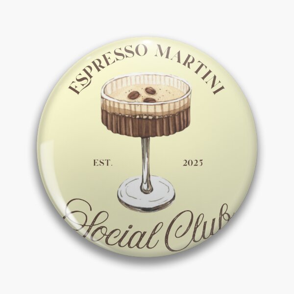 Item preview, Espresso Martini Social Club designed and sold by Lovely Lifestyl Designs.