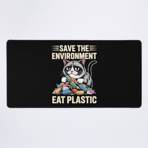 Item preview, Save The Environment Eat Plastic designed and sold by Redgiant87x.