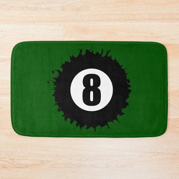 Item preview, Number Eight 8 Ball Abstract Design Logo Pool Billiards  designed and sold by Lartheviking.