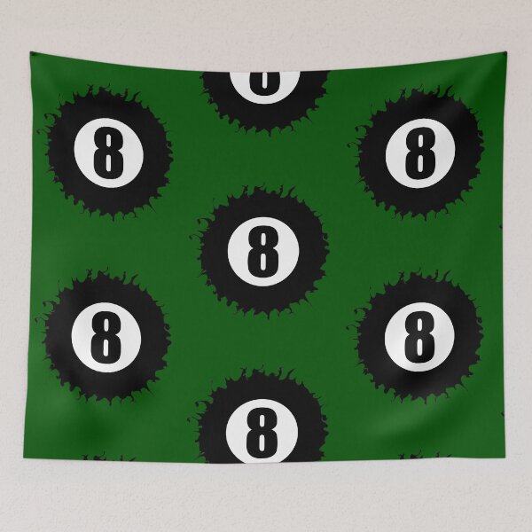 Item preview, Number Eight 8 Ball Abstract Design Logo Pool Billiards  designed and sold by Lartheviking.