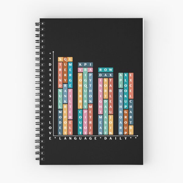 Item preview, Data Is My Love – Colorful Word Search Puzzle Design for Analysts & Data Scientist designed and sold by Yuli Club.