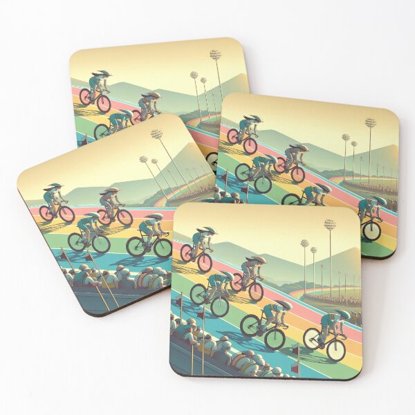 Item preview, Racing Colors – Dynamic Cycling Art designed and sold by DreamMandalas.