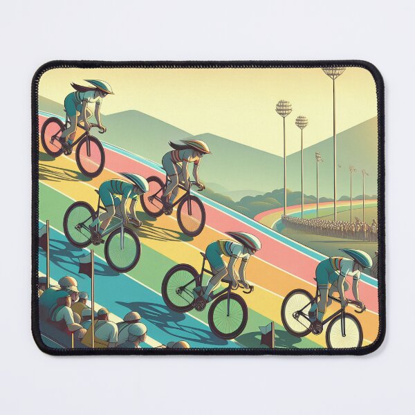 Item preview, Racing Colors – Dynamic Cycling Art designed and sold by DreamMandalas.