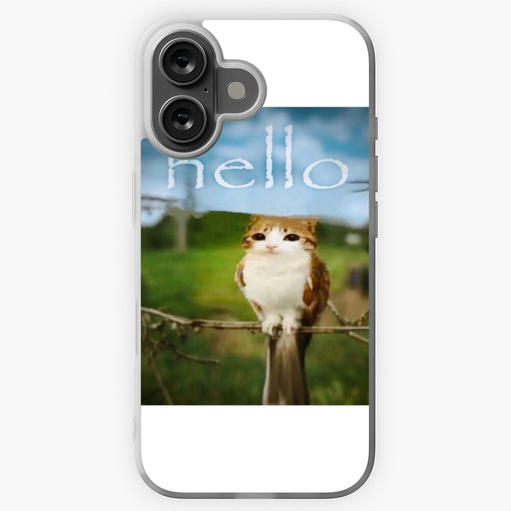Hello Meowl Sticker