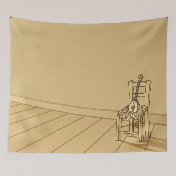 Item preview, Baglamas resting on chair designed and sold by sifis.