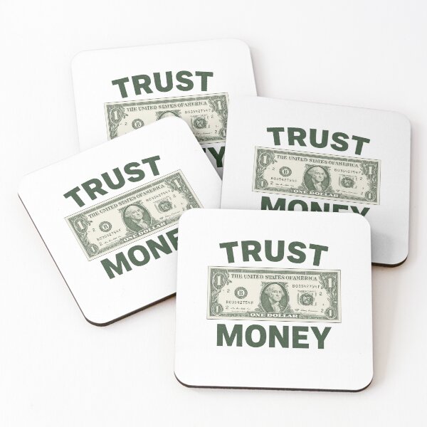 Item preview, Trust Money – Dollar Bill Motivational Design designed and sold by AmeliaKrysiak.