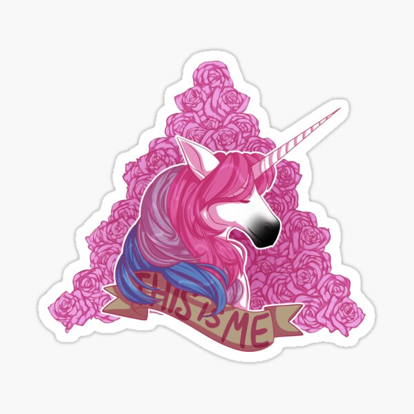 Pride Unicorn Bi Sticker