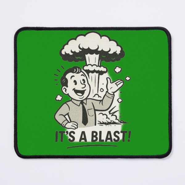 Item preview, It’s A Blast Retro Atomic Cartoon Poster designed and sold by ArtComixHaven.