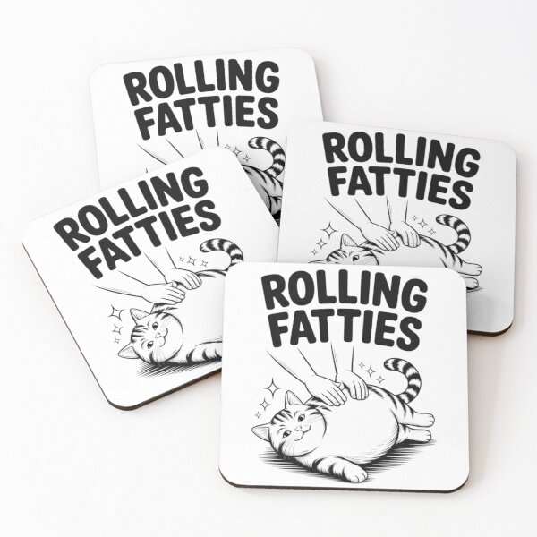 Item preview, Rolling Fatties – Chubby Cat Joy designed and sold by dortmond.