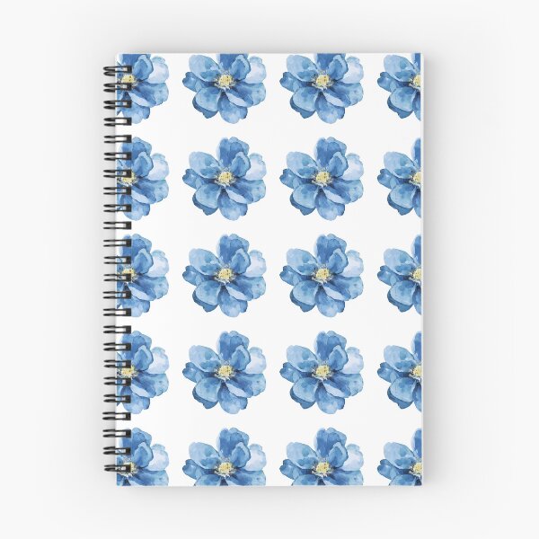Item preview, Watercolor blue flower designed and sold by nicole0102.