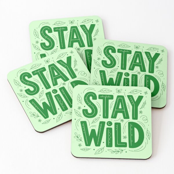 Item preview, Stay Wild froral designed and sold by Hirako Nakatsu.