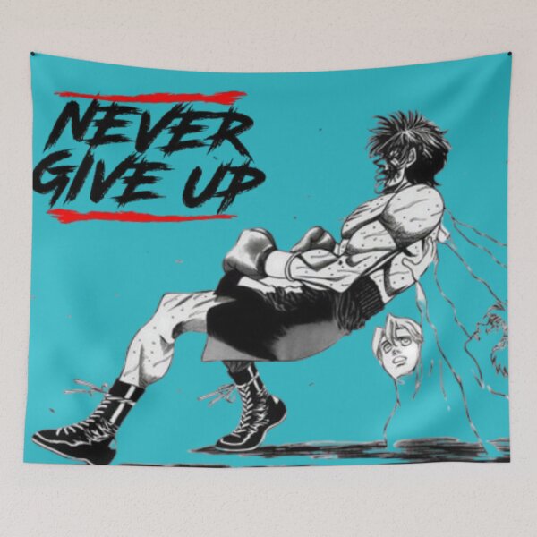 Item preview, Ippo Mode : "Never Give Up" designed and sold by OtakuDrift.