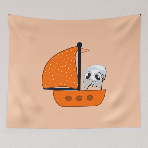Item preview, Sailboat Ghosts designed and sold by minimalartstory.