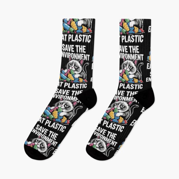 Item preview, Save The Environment Eat Plastic designed and sold by Redgiant87x.