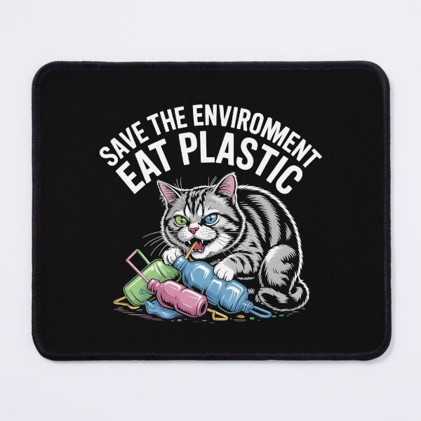 Item preview, Save The Environment Eat Plastic designed and sold by Redgiant87x.