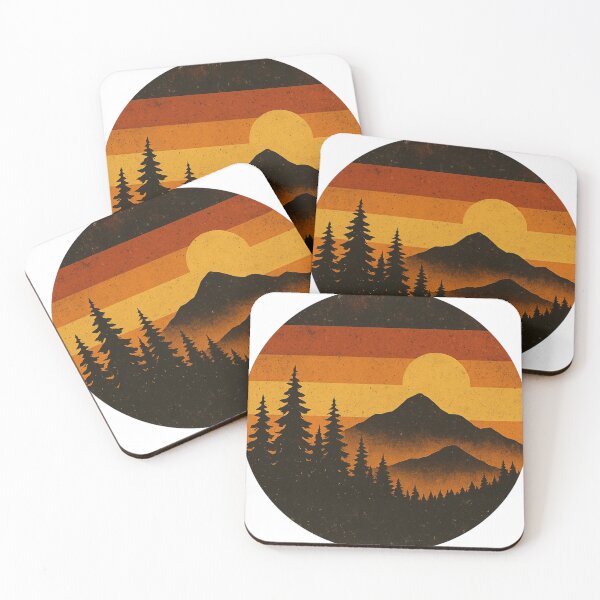 Item preview, Retro Sunset Vintage Stripes Camping designed and sold by Travelcases.