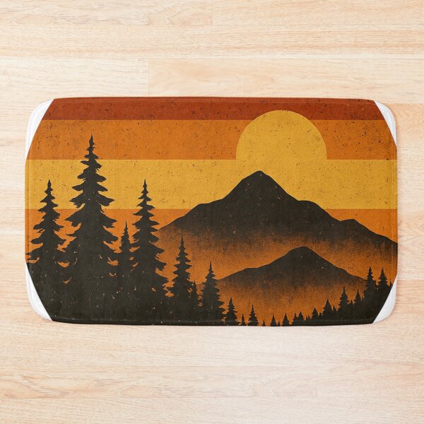 Item preview, Retro Sunset Vintage Stripes Camping designed and sold by Travelcases.