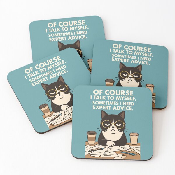 Item preview, Expert Advice Cat designed and sold by catastrocat.
