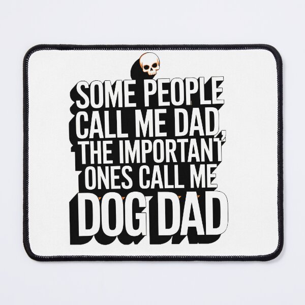 Item preview, Dog Dad Halloween Art | Bold and Proud Pet Lover Design designed and sold by AnnDesignStudio.