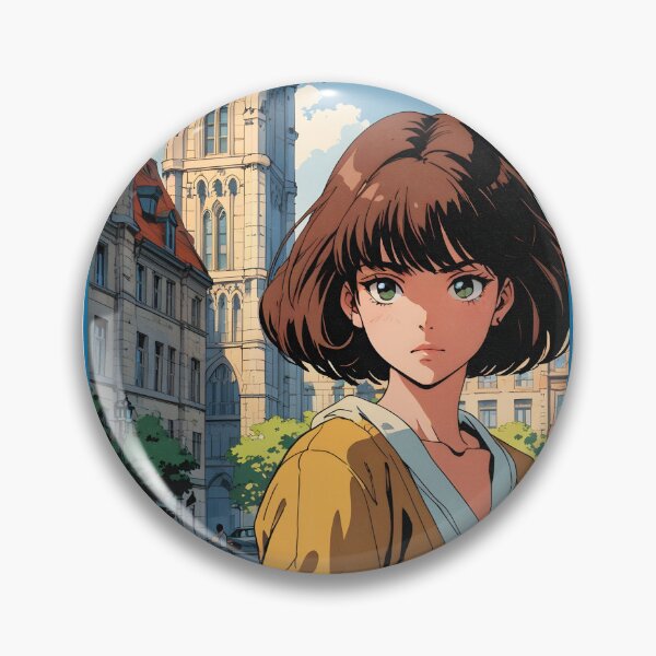 Item preview, Cologne Germany Europe  Romance Anime Traveling Girl   Romantic Quote designed and sold by Kawaii-Sky.