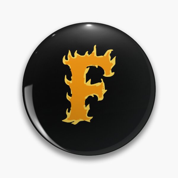 Item preview, Fire Letter F Typography – Flaming Alphabet Art designed and sold by uncoXab.
