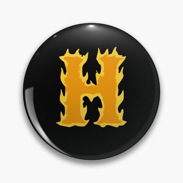 Item preview, Fire Letter H Typography – Flaming Alphabet Art designed and sold by uncoXab.