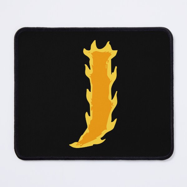 Item preview, Fire Letter J Typography – Flaming Alphabet Art designed and sold by uncoXab.