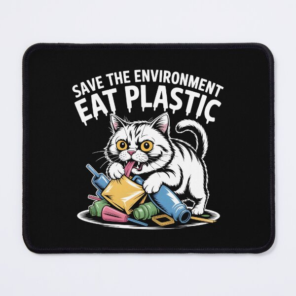 Item preview, Save The Environment Eat Plastic designed and sold by Redgiant87x.